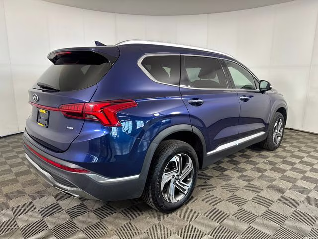 2022 Stormy Blue Hyundai Santa Fe SEL AWD SUV