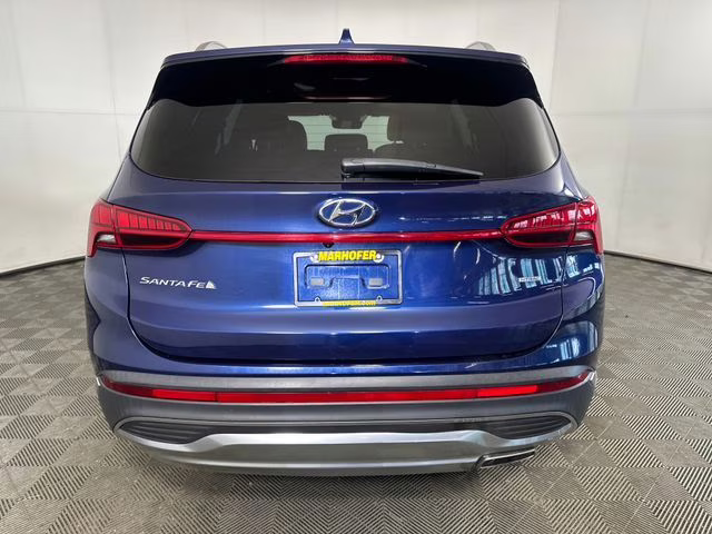 2022 Stormy Blue Hyundai Santa Fe SEL AWD SUV