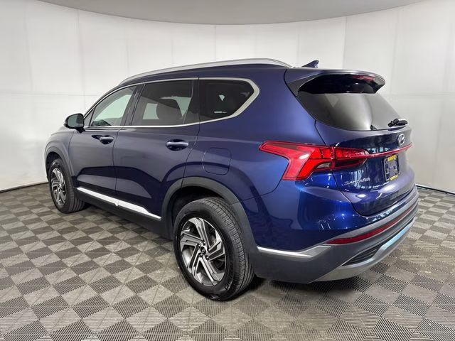 2022 Stormy Blue Hyundai Santa Fe SEL AWD SUV