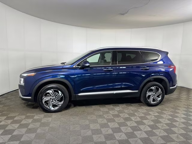 2022 Stormy Blue Hyundai Santa Fe SEL AWD SUV