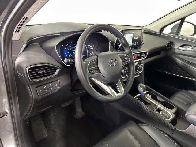 2019 Machine Gray Hyundai Santa Fe Ultimate AWD SUV
