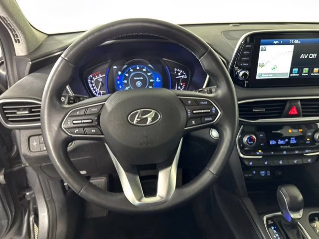 2019 Machine Gray Hyundai Santa Fe Ultimate AWD SUV