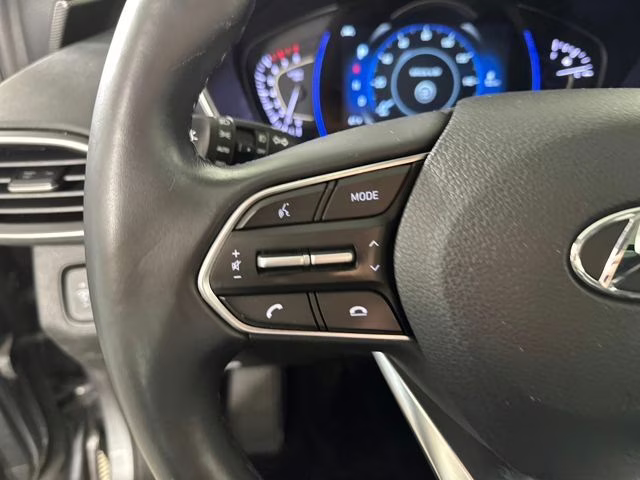 2019 Machine Gray Hyundai Santa Fe Ultimate AWD SUV