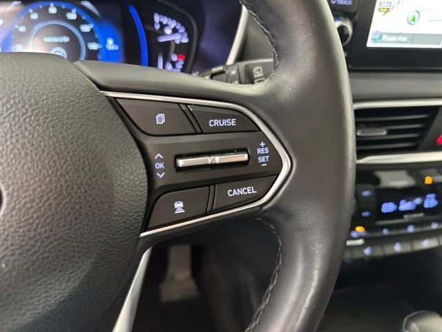 2019 Machine Gray Hyundai Santa Fe Ultimate AWD SUV