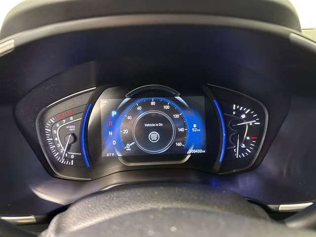 2019 Machine Gray Hyundai Santa Fe Ultimate AWD SUV