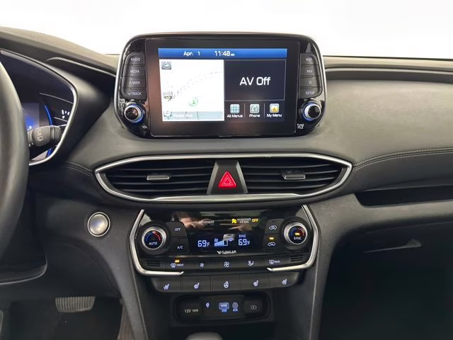 2019 Machine Gray Hyundai Santa Fe Ultimate AWD SUV