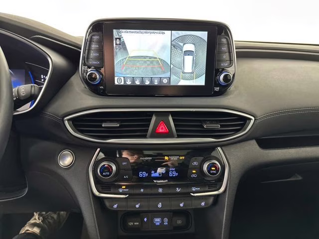 2019 Machine Gray Hyundai Santa Fe Ultimate AWD SUV