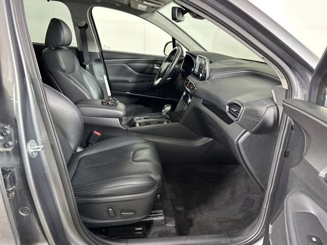 2019 Machine Gray Hyundai Santa Fe Ultimate AWD SUV