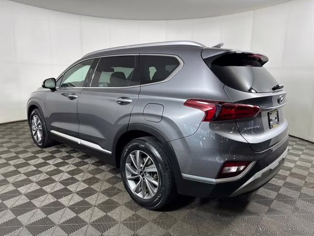 2019 Machine Gray Hyundai Santa Fe Ultimate AWD SUV