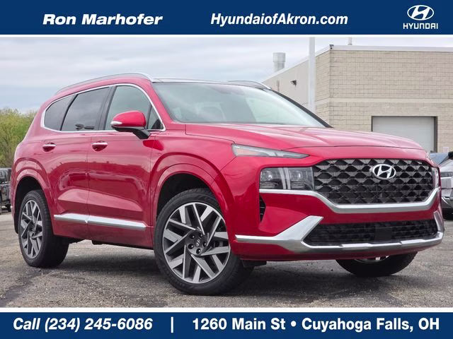 2023 Calypso Red Hyundai Santa Fe Calligraphy AWD SUV