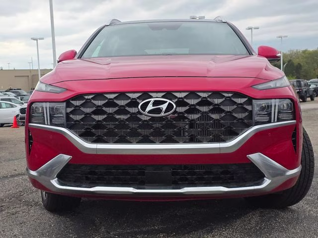 2023 Calypso Red Hyundai Santa Fe Calligraphy AWD SUV