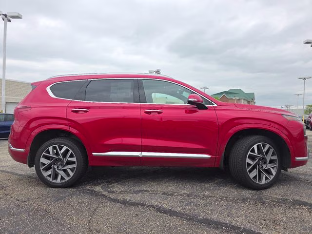 2023 Calypso Red Hyundai Santa Fe Calligraphy AWD SUV