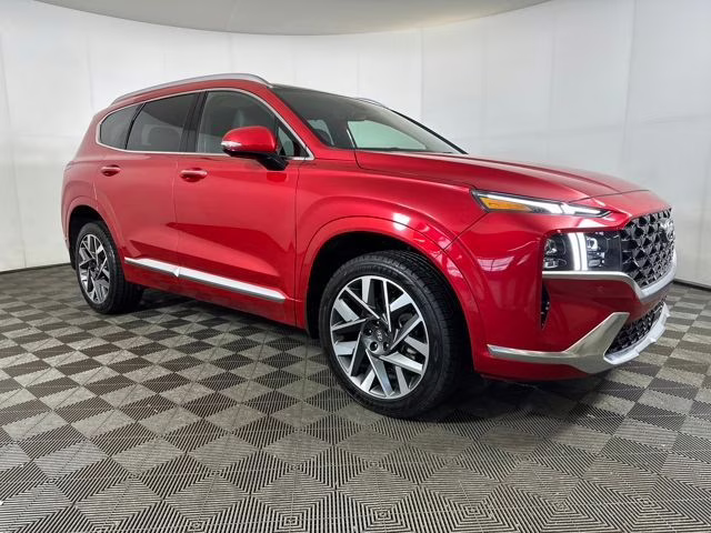 2023 Calypso Red Hyundai Santa Fe Calligraphy AWD SUV