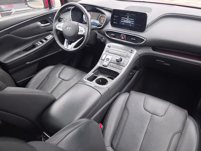2023 Calypso Red Hyundai Santa Fe Calligraphy AWD SUV