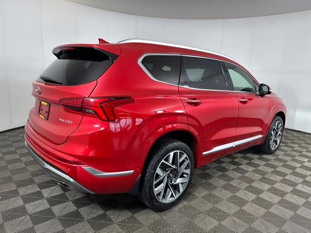 2023 Calypso Red Hyundai Santa Fe Calligraphy AWD SUV