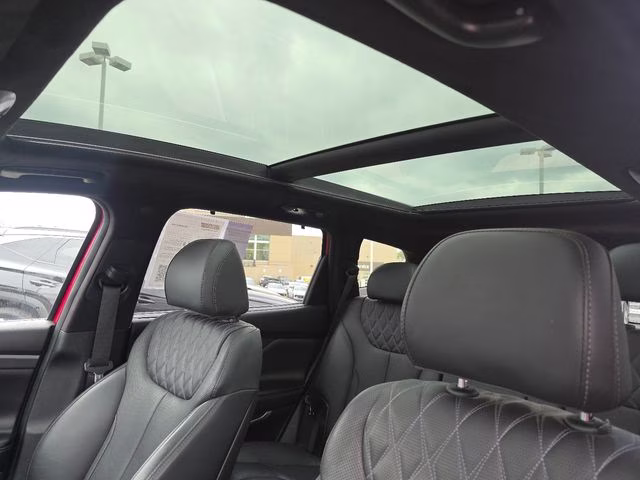 2023 Calypso Red Hyundai Santa Fe Calligraphy AWD SUV