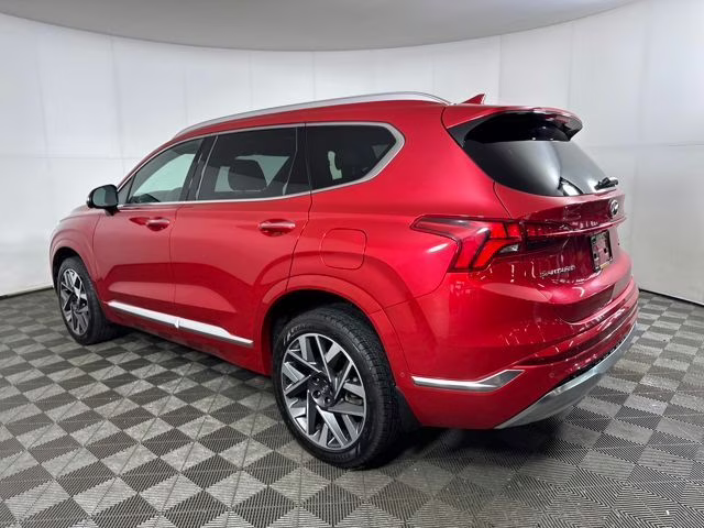 2023 Calypso Red Hyundai Santa Fe Calligraphy AWD SUV