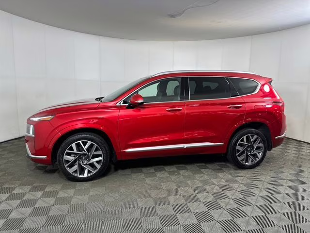 2023 Calypso Red Hyundai Santa Fe Calligraphy AWD SUV
