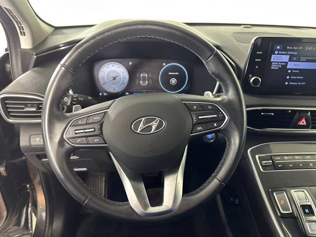 2021 Portofino Gray Hyundai Santa Fe SEL AWD SUV