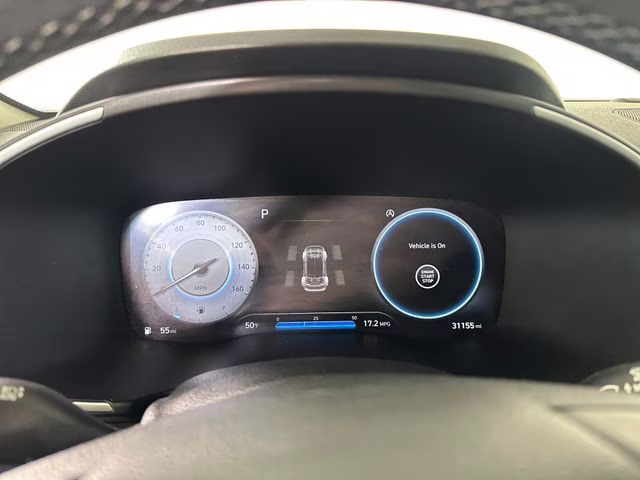 2021 Portofino Gray Hyundai Santa Fe SEL AWD SUV