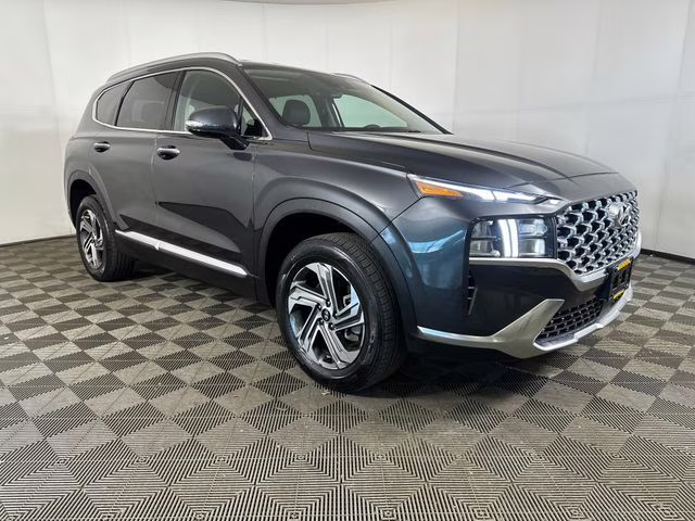 2021 Portofino Gray Hyundai Santa Fe SEL AWD SUV