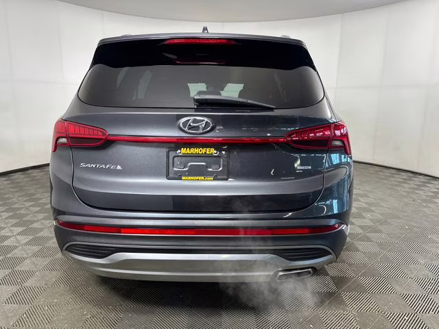 2021 Portofino Gray Hyundai Santa Fe SEL AWD SUV