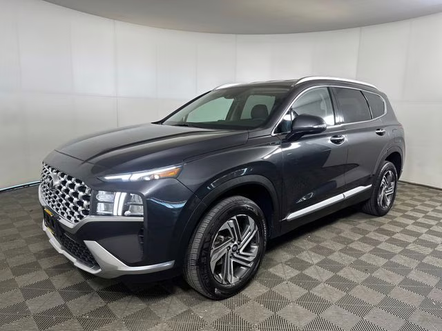 2021 Portofino Gray Hyundai Santa Fe SEL AWD SUV