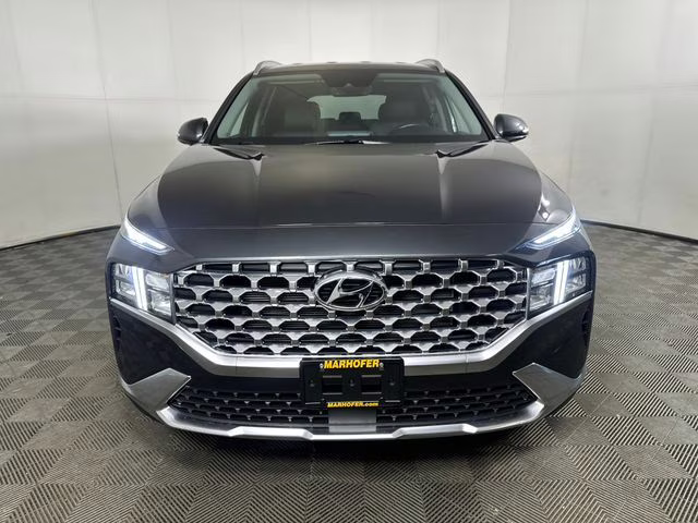 2021 Portofino Gray Hyundai Santa Fe SEL AWD SUV