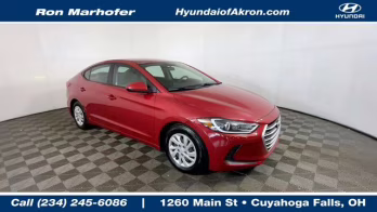 2017 Scarlet Red Hyundai Elantra SE FWD Sedan