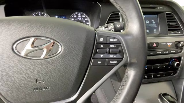 2017 Quartz White Pearl Hyundai Sonata Sport FWD Sedan