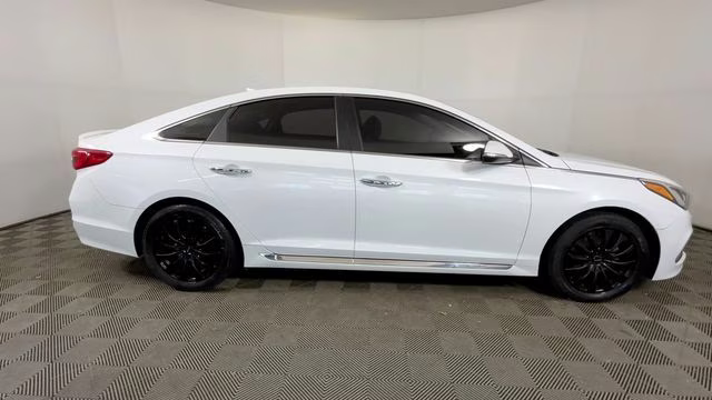 2017 Quartz White Pearl Hyundai Sonata Sport FWD Sedan