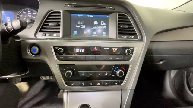 2017 Quartz White Pearl Hyundai Sonata Sport FWD Sedan