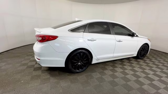 2017 Quartz White Pearl Hyundai Sonata Sport FWD Sedan