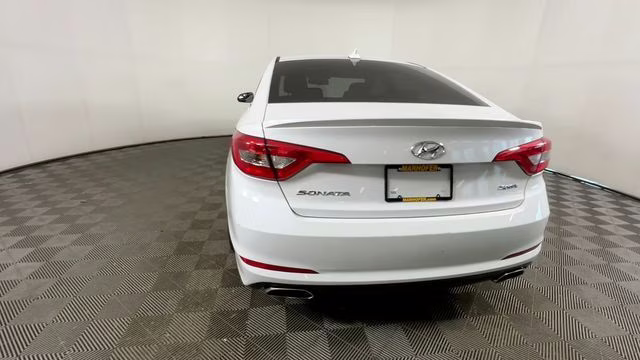 2017 Quartz White Pearl Hyundai Sonata Sport FWD Sedan