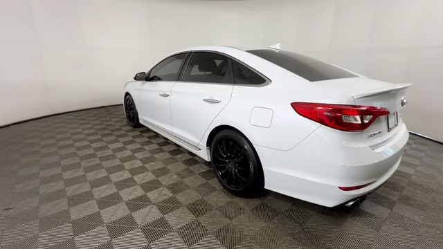 2017 Quartz White Pearl Hyundai Sonata Sport FWD Sedan