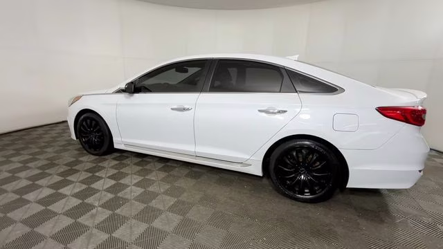 2017 Quartz White Pearl Hyundai Sonata Sport FWD Sedan