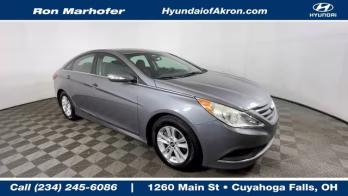 2014 Harbor Gray Metallic Hyundai Sonata GLS FWD Sedan