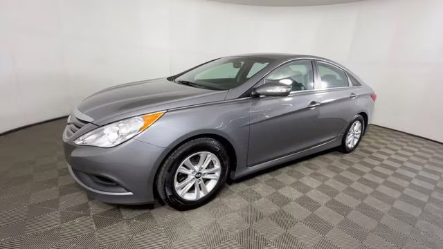 2014 Harbor Gray Metallic Hyundai Sonata GLS FWD Sedan