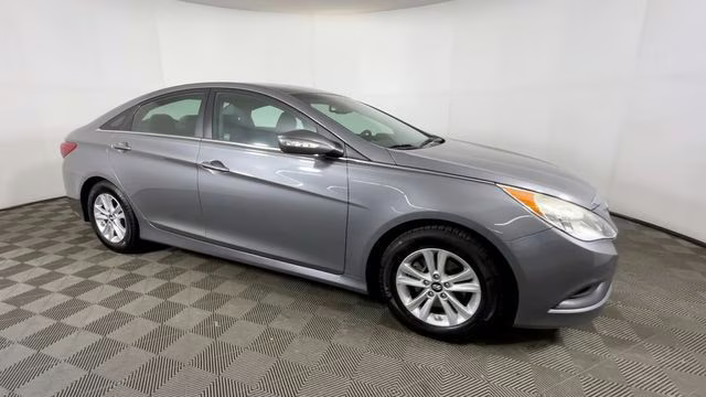 2014 Harbor Gray Metallic Hyundai Sonata GLS FWD Sedan