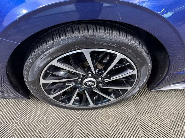2021 Stormy Blue Hyundai Sonata Limited FWD Sedan