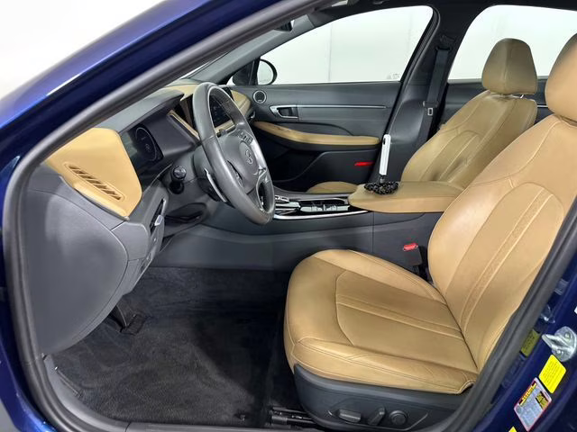 2021 Stormy Blue Hyundai Sonata Limited FWD Sedan