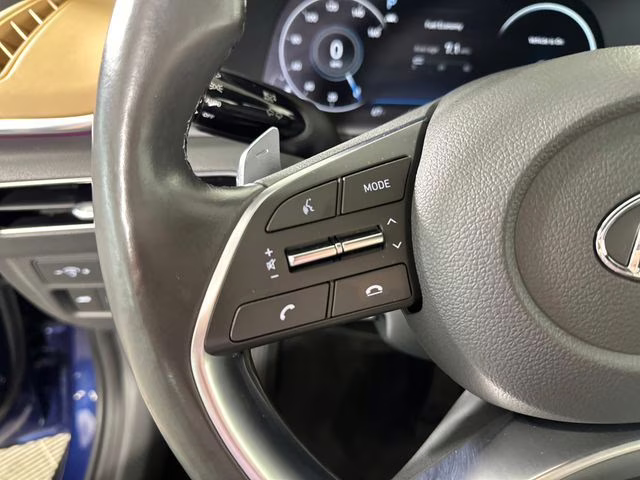 2021 Stormy Blue Hyundai Sonata Limited FWD Sedan