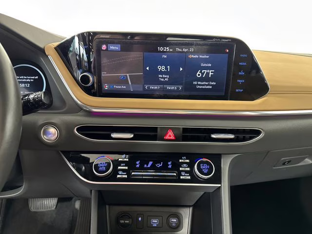 2021 Stormy Blue Hyundai Sonata Limited FWD Sedan
