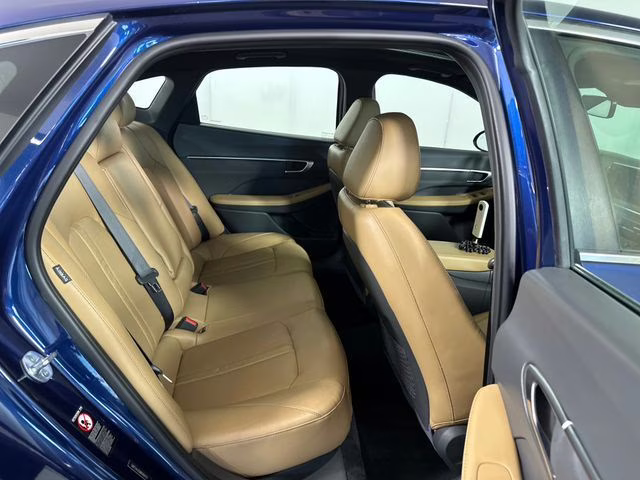 2021 Stormy Blue Hyundai Sonata Limited FWD Sedan