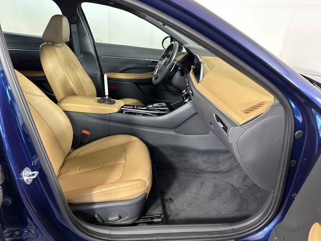 2021 Stormy Blue Hyundai Sonata Limited FWD Sedan