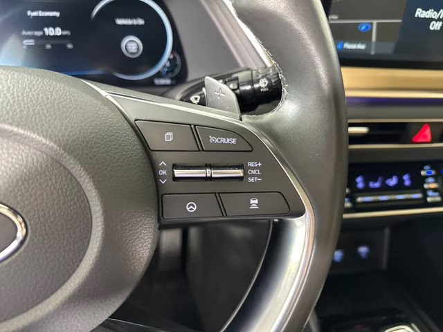 2021 Phantom Black Hyundai Sonata Limited FWD Sedan