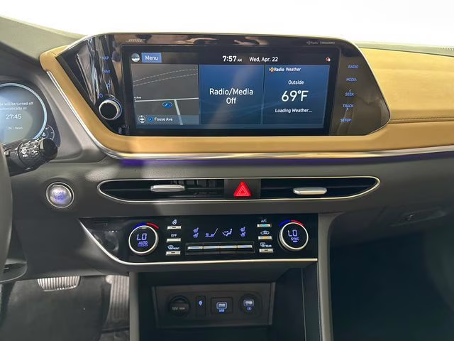 2021 Phantom Black Hyundai Sonata Limited FWD Sedan