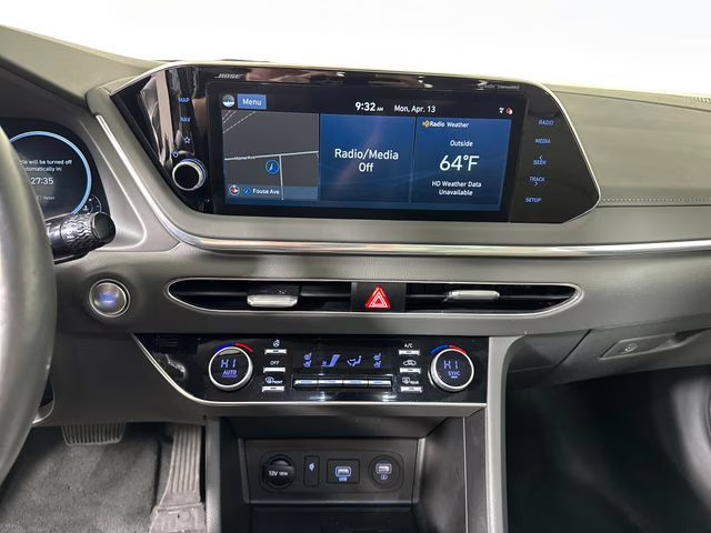 2021 Calypso Red Hyundai Sonata Limited FWD Sedan