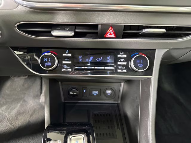 2021 Calypso Red Hyundai Sonata Limited FWD Sedan
