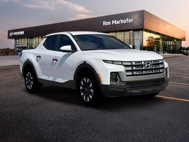 2026 Atlas White Hyundai Santa Cruz SE AWD Truck
